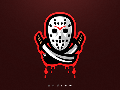 Jason branding design esport illustration jason logo mascot mask vector xndrew