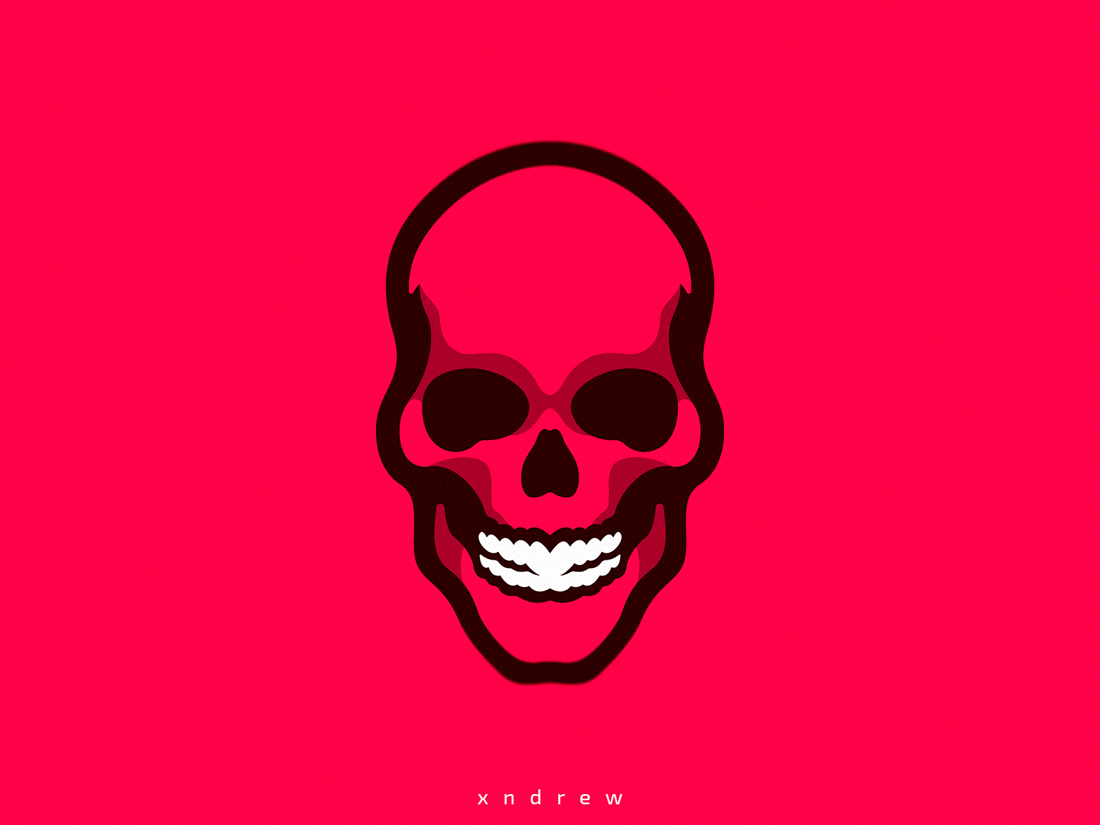 Red Skull by Xndrew on Dribbble