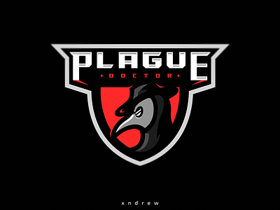 Plague Doctor angry branding design doctor esport illustration logo mascot plague vector xndrew