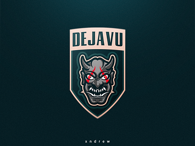 Devil mask angry branding demon demonic design devil esport illustration logo mascot vector xndrew