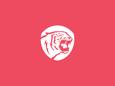 Animal Sport Team Logo animal branding color icon identity logo sport symbol team tiger