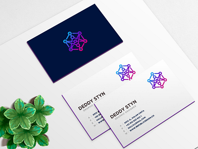 Block chain business card awesome biusiness card company design icon inspiration logo premium professional startup