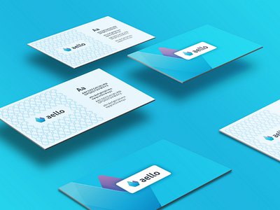 Aello awesome branding buseiness card compamy design ideas inspiration logo mark professional startup