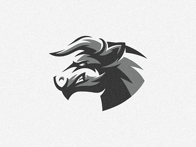 Bull logo animal awesome branding design bull icon ilustration logo design logo inspiration sport