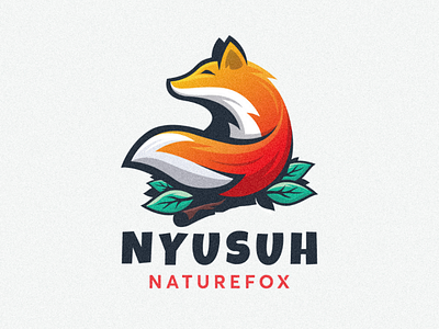 Fox logo awesome colorful cute design fox icon ilustration inspiration logo design professional