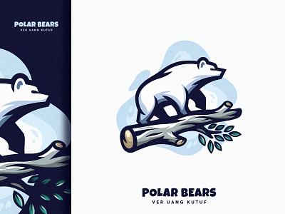 POLAR BEAR awesome branding business company design icon inspiration logo modern poster art professional