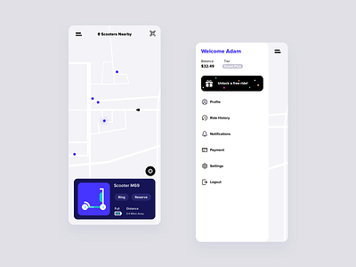 Scooter App - Rent Scooters