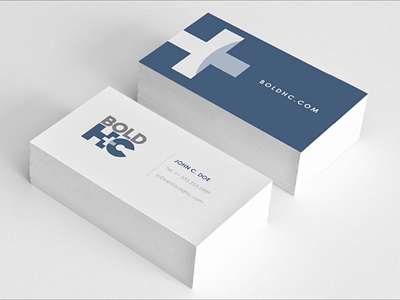 Bold HC business cards business cards logo