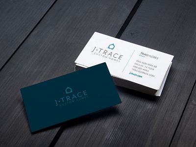 Business Cards for a custom home company branding business cards design identity logo