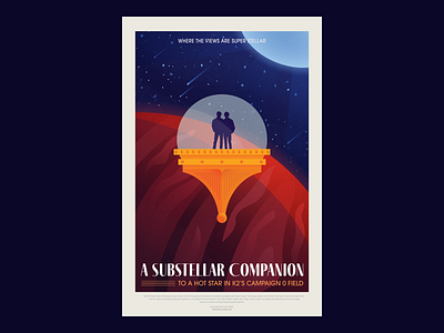 Space Travel Poster