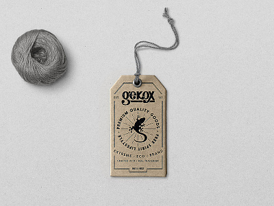 Hekox hang tag branding gekox hangtag label tag tag label vintage