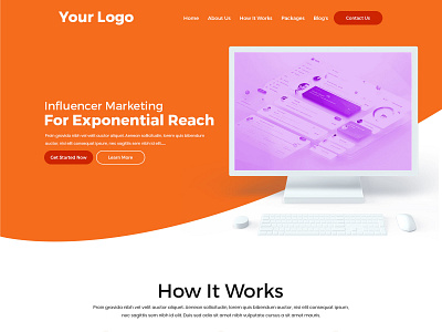 Marketing branding creative design graphic desgin icon landing page ui ux web website