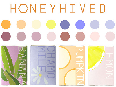Brand guide HoneyHived app branding ux website