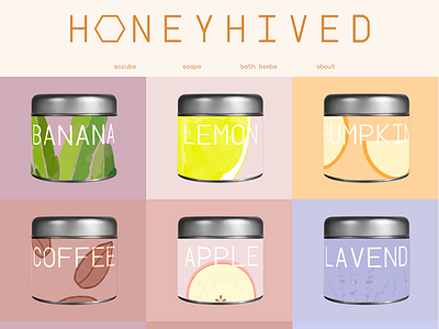 HONEYHIVED web screenshot honeyhived website