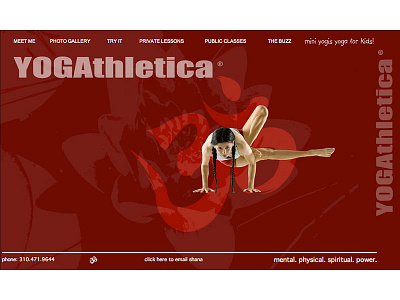 Yogathletica website comps