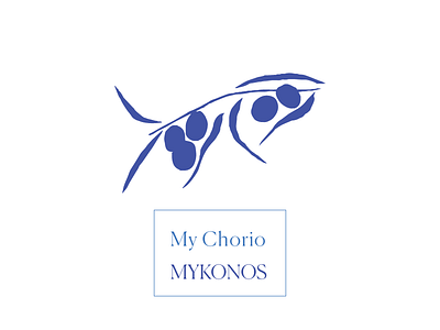 My Chorio Myconos branding myconos