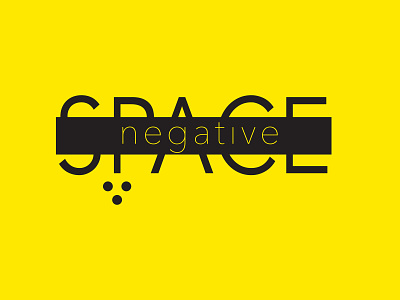 Negative Space design gestalt graphicdesign logo logotype typo typography