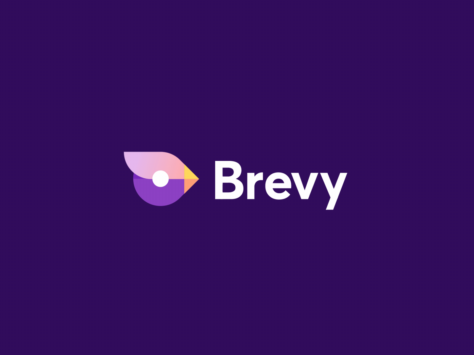 Brevy - Logo animation ae after effects animated logo animation bird branding branding animation gif logo logo animation logo reveal loop morph morphing motion graphics motion logo ui