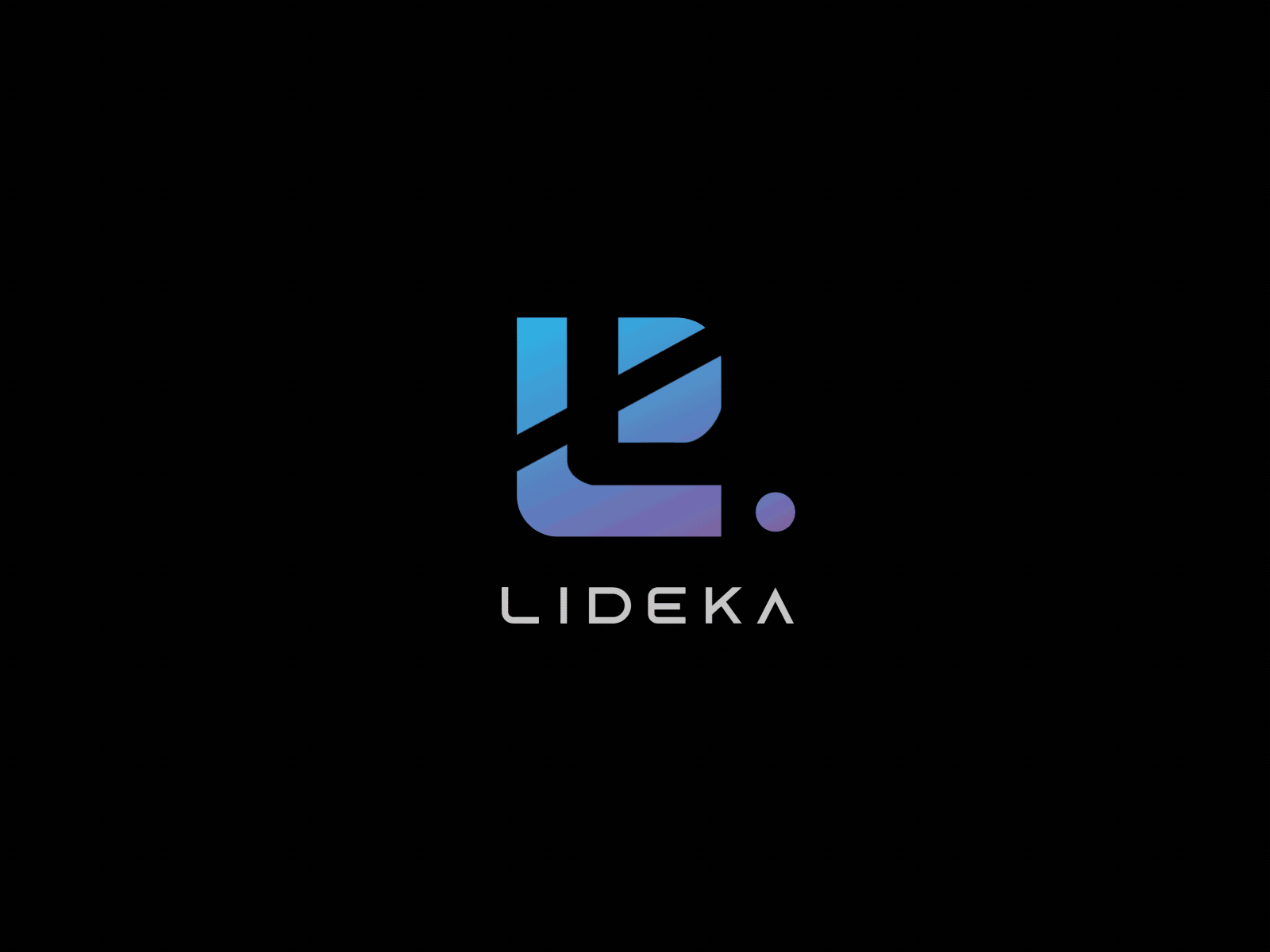 Lideka - logo animation after effects animated logo animation branding branding animation led light logo animation motion graphics motion logo ui