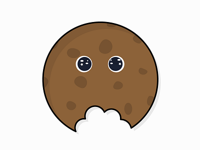 Poor little cookie... character illustration