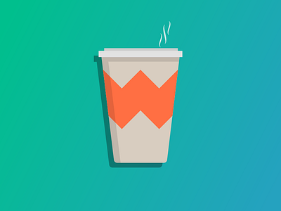 Coffee Anyone? 2d design graphic design illustration illustrator vector