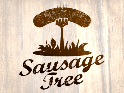 Sausage Tree Logo logo logo design