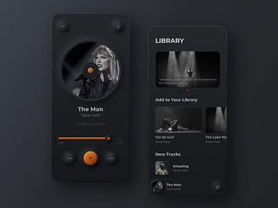 Soft UI > Music Player design music soft ui