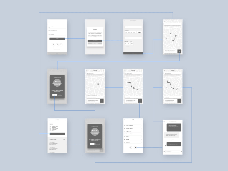 Connected Wireframe
