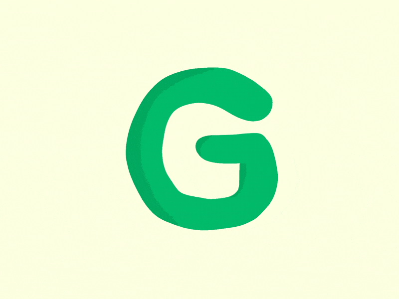G 36daysoftype art design frame by frame g gif letter letter g motion motiondesign type