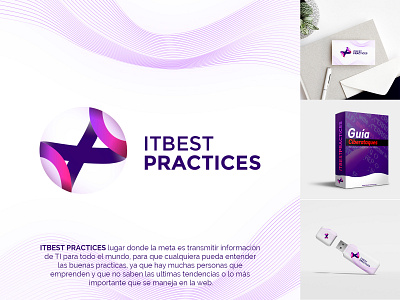 ITBEST PRACTICE LOGO brand brand identity diseño illustration logo logo design logotipo vector