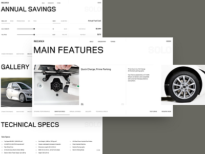 Meccanica — Promo Page app branding clean creative design logo minimal ui ux website