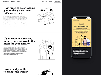 Prometheus — Individual Solutions brand design inspiration interaction ui ui design ux ux design web web design