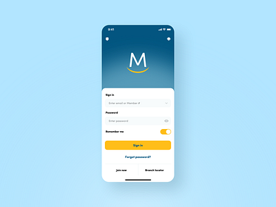 UI Design for Meridian's Mobile Banking App app design bank banking credit card debit card fintech management app mobile banking money app online bank ui uiux ux