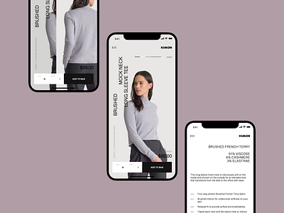 Experiments. Kimon Online Store #06 clean concept design grid minimal minimalism mobile online store photo store typography ui uiux ux web
