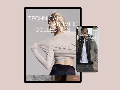 Experiments. Kimon Online Store #12 clean concept design grid ipad iphone iphonex minimal minimalism mobile online store photo portrait store tablet typography ui uiux ux web