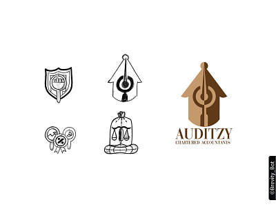 Auditzy - Professional Services Logo Design auditing firm branding design illustration logo logodesign minimal typography ui vector