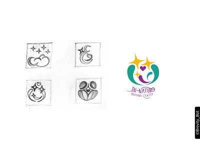 In-Naturo Birthing Center - Healthcare Logo birthing branding design healthcare logo logodesign minimal ui ux vector