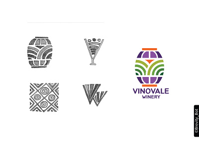 Vinovale Winery - Agriculture & Farming Logo Design agriculture logo branding design farming food logo logo logodesign minimal ui ux vector winery