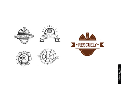 Rescuely EMS - Government & Public Safety Logo Design