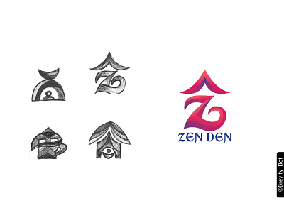 Zenden Bed & Breakfast - Hotel Logo Design