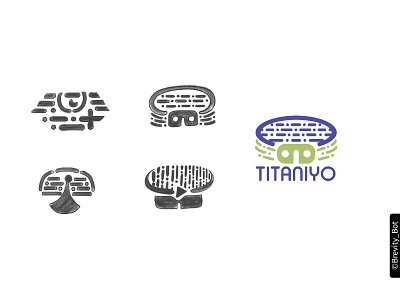 Titaniyo VR Gaming Systems - Technology Logo Design branding coded logo coded logo design logo logodesign minimal technology logo ui ux vector virtual reality