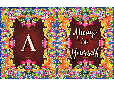 Everyday Reminder - A art design ethnic everyday reminder frame handlettering illustration journal motivation quotes symmetry typography ux vector