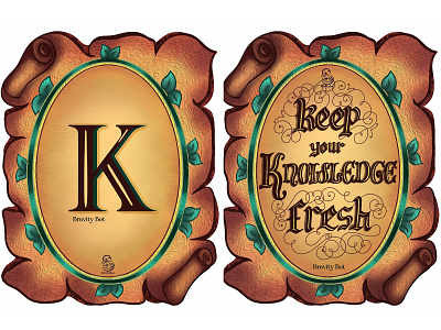 Everyday Reminder - K app design flat hand drawn handlettering illustration quotes typography web
