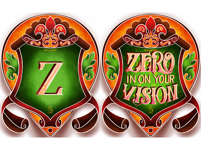 Everyday Reminder - Z art design flat frame handlettering illustration quotes symmetry typography ux web