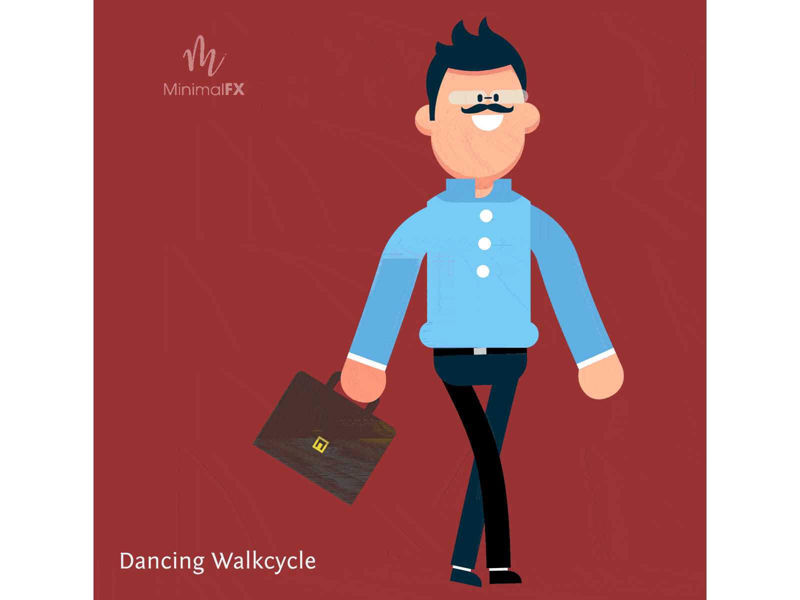 Dancing walk by Nik on Dribbble