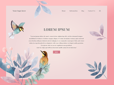 Landing Page app art behance bhfyp clear design dribbble flat graphic graphicdesign graphicdesigns illustration ios landing page logo logotype ui uitrends user experience webdesign