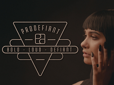 Alternate Retro Style Prodefiant Logo