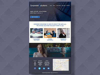 Corporate Solutions Web Design