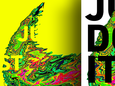 Poster 010 | Sneak_Peak 2018 abstract adobe art color design graphic just do it nike photoshop poster typography