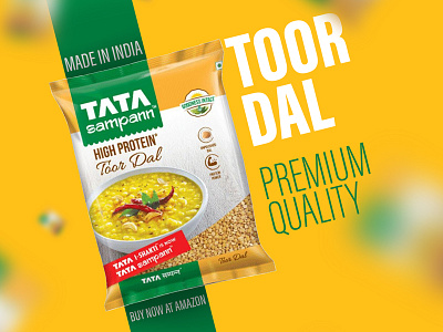 TOOR DAL | Client Pitch | Product Post | 2018 2018 adobe color design everyday graphic packaging photoshop product pulse social media post